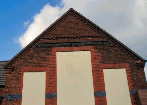 Victorian gable in 2005