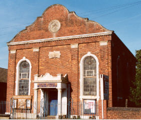 Tipton Street Methodist Church, front