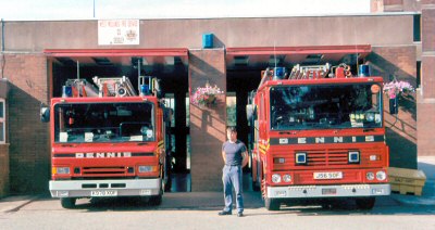 Sedgley Fire Station front view